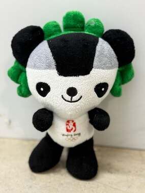 2008 Beijing Summer Olympics Jingjing Panda Mascot Plush Stuffed Toy